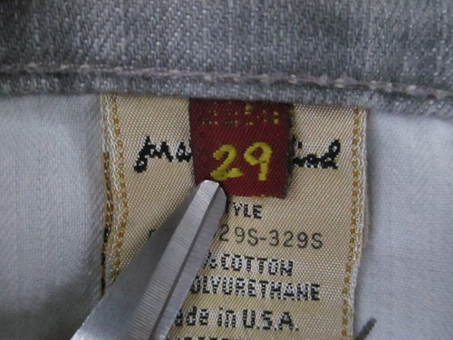 Seven 7 For All Mankind Jeans Damen 29 Grau Denim Bootcut Low Rise Retro 31x32 - Bild 8 von 17