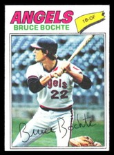 1977 Topps  Bruce Bochte #68 California Angels