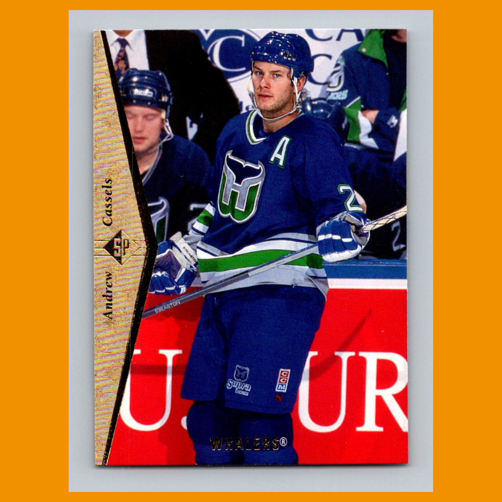 Andrew Cassels #50 1994 SP Hartford Whalers Hockey Card NHL NM