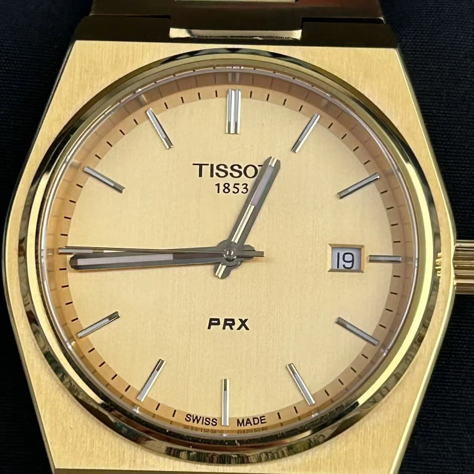 Tissot PRX Champagne Men's Quartz Watch Stainless steel 40mm T137.410.33.021.00 - Image 2 of 4