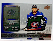 2023-24 Upper Deck Series 1 - Rookie Retrospective #RR-2 Kirill Marchenko