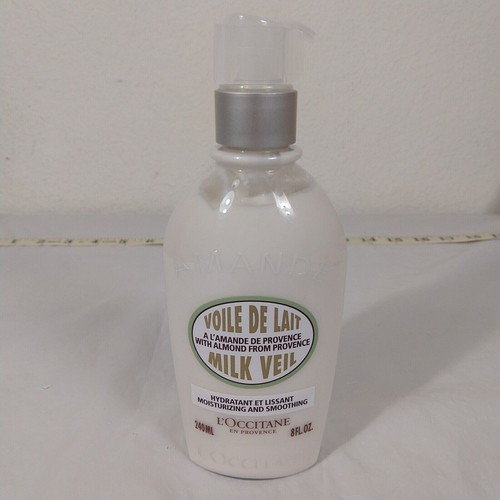 L'Occitane Amande Almond Body Milk Veil Moisturizing  8.4oz / 240ml *NEW* - Picture 2 of 6