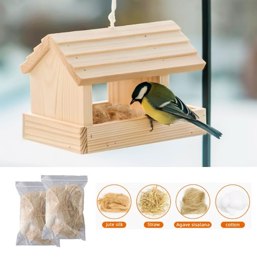 Umweltfreundliches Vogel Nistmaterial im 2er Pack perfekt für die Bedürfnisse - Bild 7 von 12