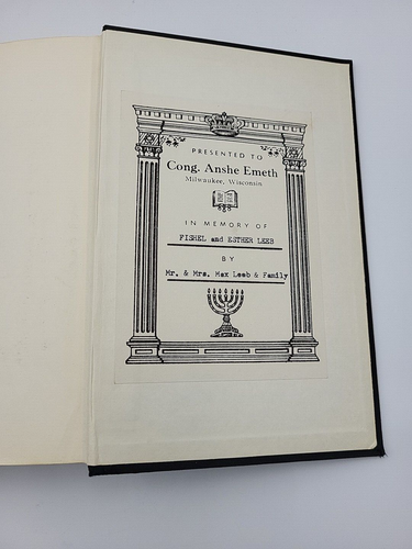 High Holiday Prayer Book Compiled by Rabbi Morris Silverman 1966 Printing - Picture 8 of 14
