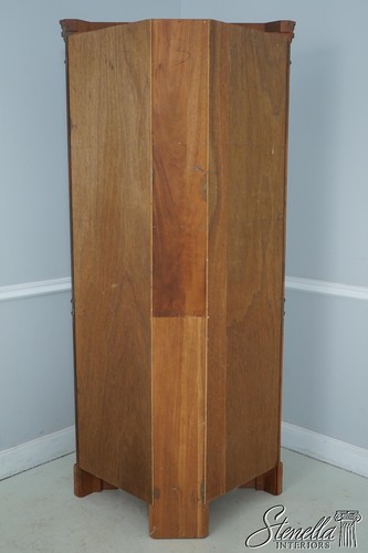 61234EC: CRAFTIQUE Solid Mahogany Corner Cabinet - Picture 12 of 12