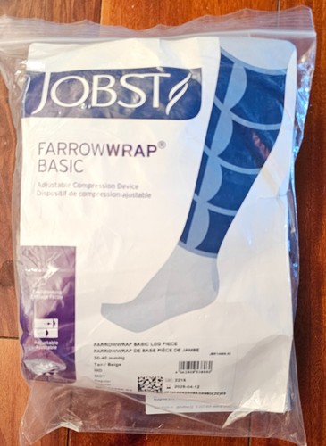 Jobst Farrow Wrap Basic Adjustable Compression Device 30-40 mmHg Med Regular - Picture 3 of 4