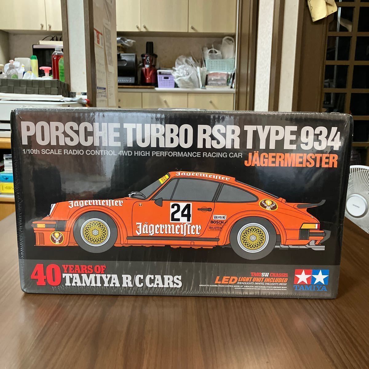Unused Tamiya Porsche Turbo RSR TYPE 934 1/10 Electric Radio