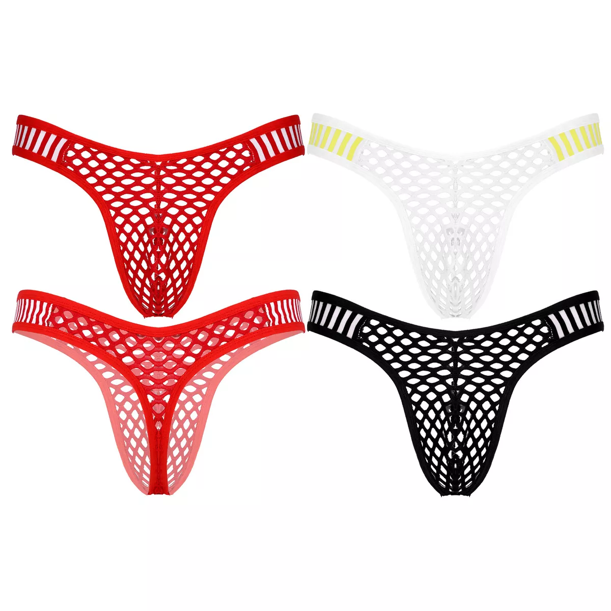 Fishnet mens sale underwear