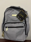 Jujube Zealous Diaper Bag Backpack Fashionable Travel Bag 9 Pockets Black White
