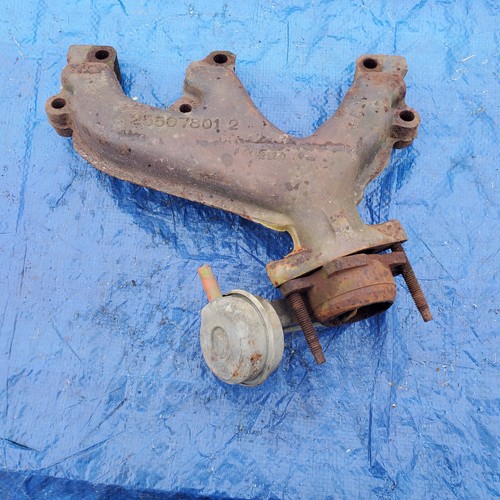 Buick GM V6 LH Exhaust Manifold w/EFE Heat Riser Vacuum Modular 25507801-2 - Picture 4 of 24