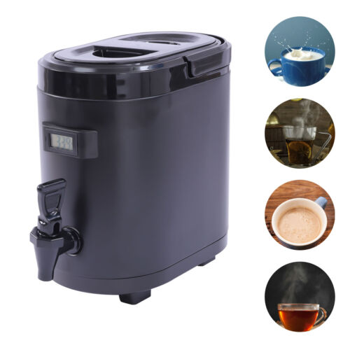 Water Jug 1.6 Gallon Hot Cold Beverage Jar Ice Tea Pitcher Beverage Dispenser - Picture 11 of 34
