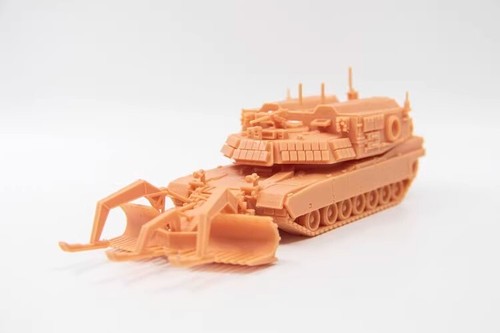 3D Printed 1/87 US M1ABV Assault Obstacle Breaking Vehicle Unpainted Kit Model - Picture 2 of 4