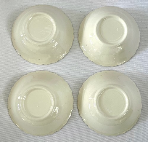 Set of 4 Vintage Limoges Lyric Pattern 22 K Gold Trimmed Bowl 5.25" in Diameter - Picture 2 of 2