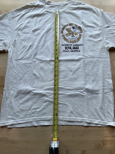 Camiseta crema Travis Scott Road To Utopia Vegas talla grande - Imagen 4 de 5