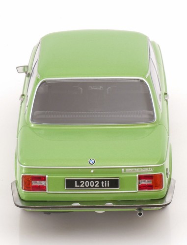 KK Scale 1:18 BMW L2002 TII 2.SERIES GREEN METALLIC 1974 Diecast - KKDC181141 - Picture 5 of 6