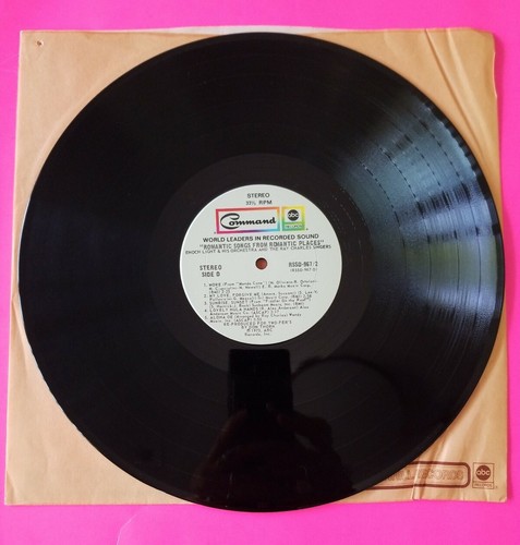 Romantic Songs from Romantic Places Enoch Light Ray Charles Singers 12" 2 x LP - Picture 8 of 12