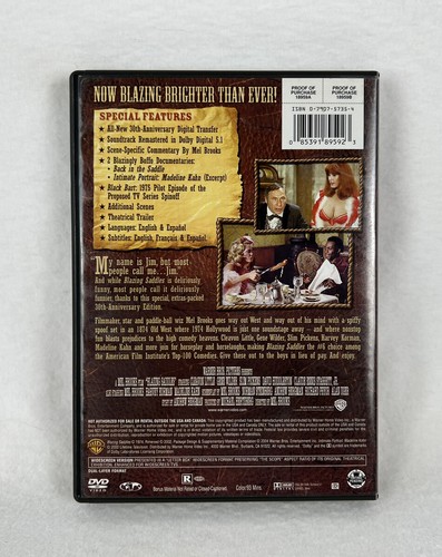 Blazing Saddles (30th Anniversary Special Edition) DVD - Photo 4/4