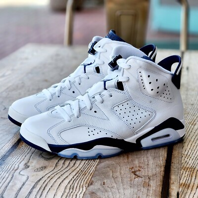 Nike Air Jordan 6 Retro Midnight Navy 2022 Mens 11 195243736677| eBay
