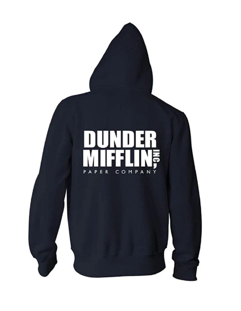 Dunder mifflin zip up hoodie sale