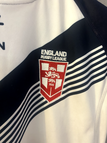 OXEN WOMENS SIZE UK 8 ENGLAND RUGBY LEAGUE WORLD CUP 2021 SHIRT /JERSEY - Picture 3 of 6