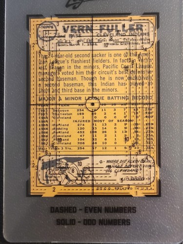 1968 Topps - #71 Vern Fuller (RC) - Bild 7 von 20