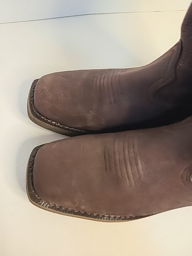 Georgia 10.75" Wellington Mens Size 9 M Dark Brown Classic Leather Boots - Picture 7 of 17