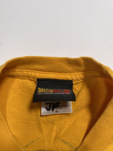 Dragon Ball Z Kids Small Long Sleeve Yellow T-Shirt Goku Super Saiyan Vintage - Picture 3 of 8