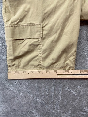 REI Co-op Shorts Boys Large 28x7.5 Beige Sahara Cargo Pockets Gorpcore Hiking - Picture 12 of 16