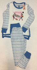 Jane And Bleecker Pajama Set Blue S