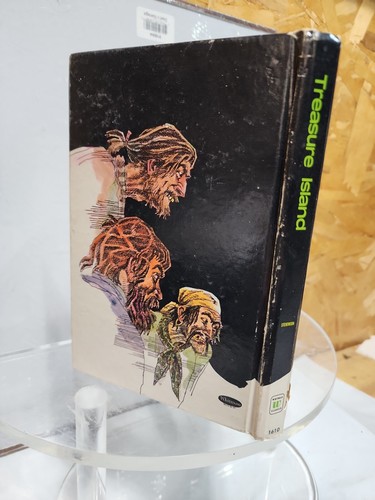 Vintage Treasure Island By Robert Louis Stevenson Folgers Premium 1971 Edition - Picture 4 of 7