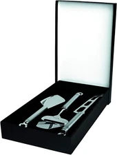 Rösle 13065 Cheese Set in Gift Box, Silver