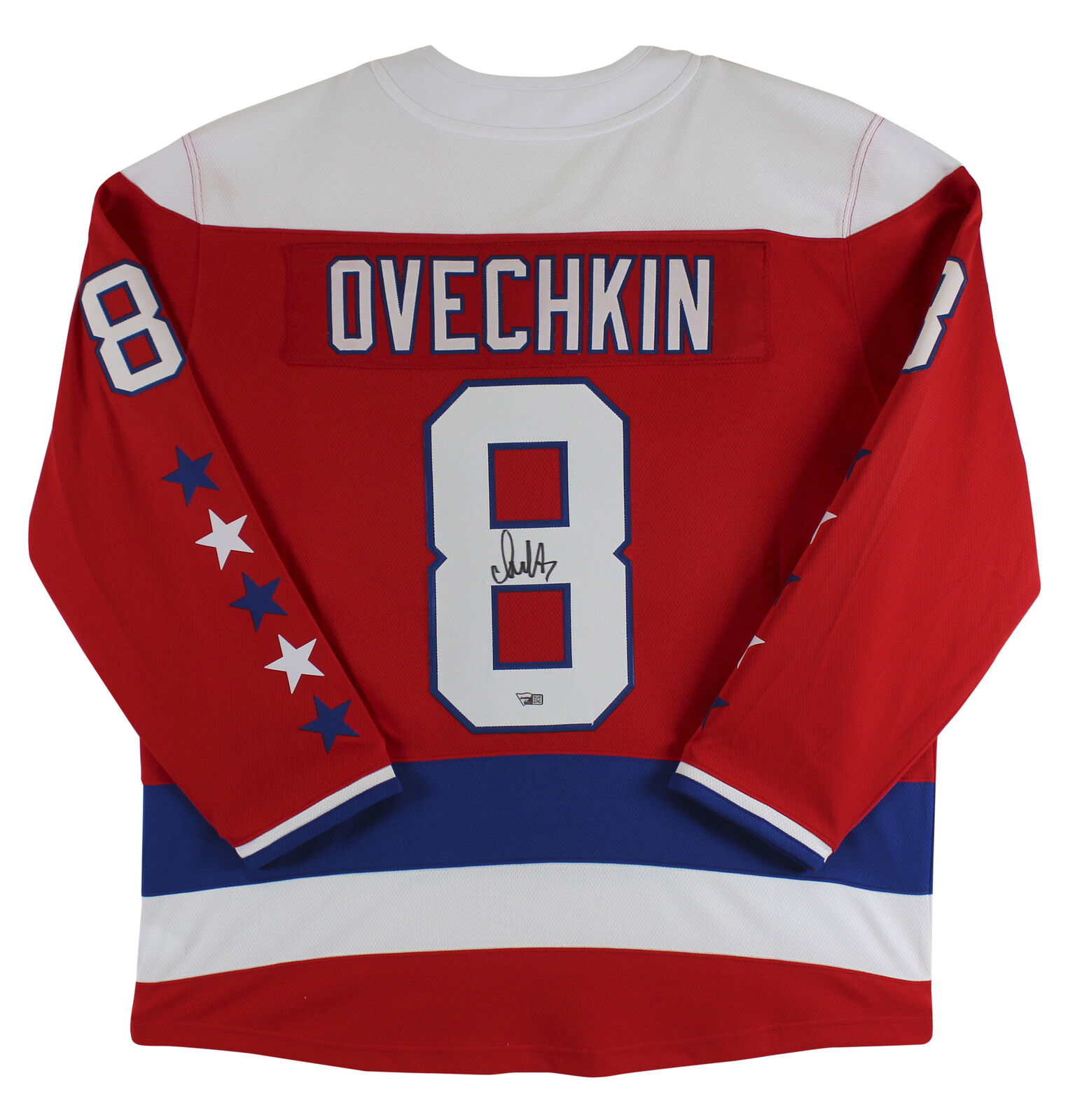 Washington Capitals Alexander Ovechkin Autographed Blue Adidas Authentic Jersey Size 54 Fanatics Holo