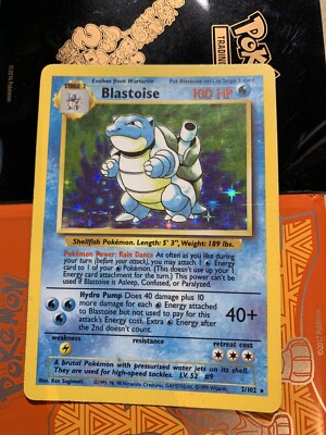 Blastoise 2/102英語版 Pokémon TCG 25th Anniversary Celebrations Blastoise (2/102