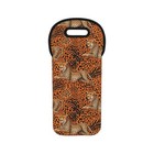 Wine Tote Bag, Cheetahs print, Wine Lovers gift, Animal, Wine Chiller, Reusable