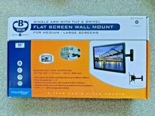 Image of B-Tech B Tech BT7534 TV wall tilt and swivel bracket up to 50" / 40Kg - Silver
