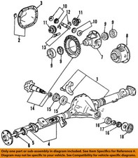 FORD OEM Rear Differential-Rear Pinion Bearing C7AZ4628A