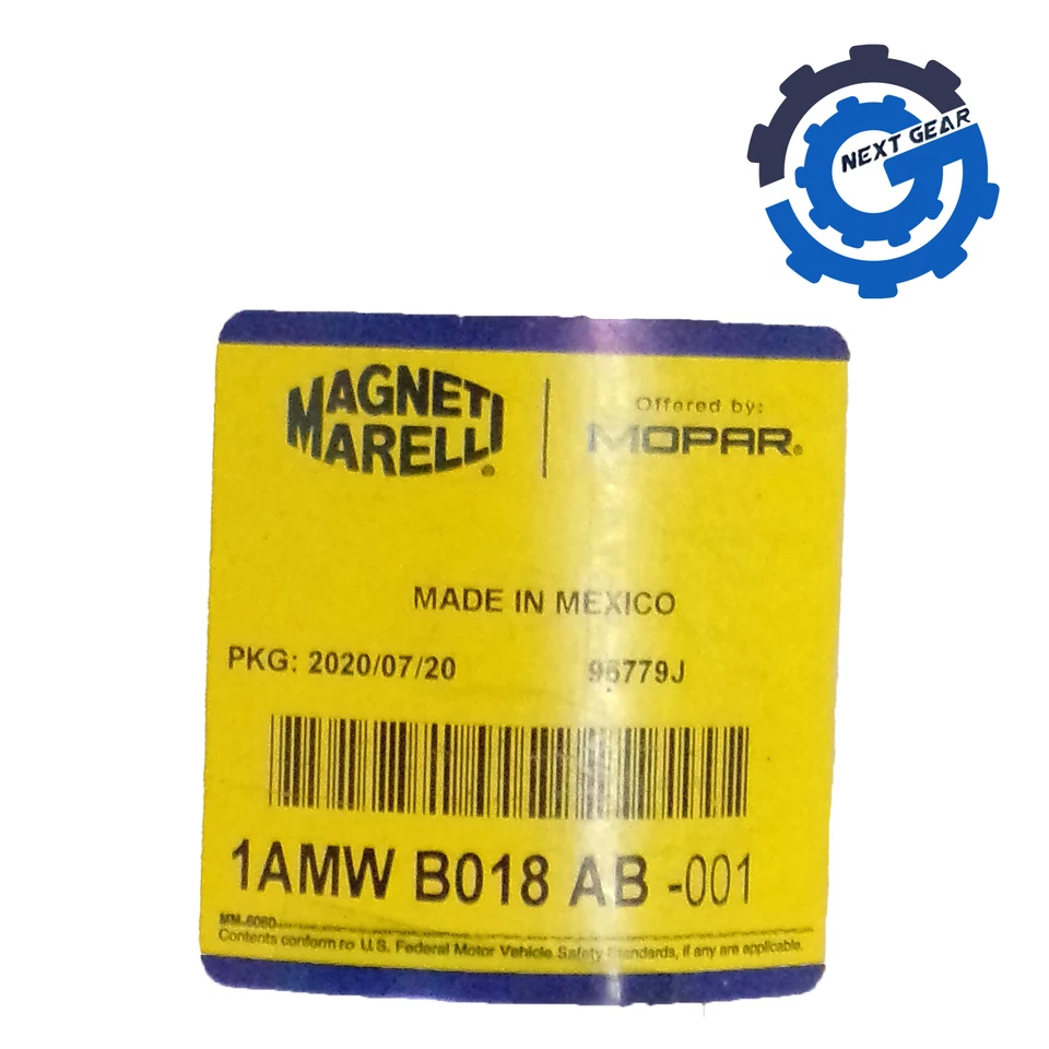 Nuevo repuesto de escobilla limpiaparabrisas Mopar 18 pulgadas OEM 1AMWB018AB Foto 2 de 3