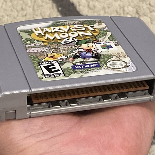 RARE Vintage N64 Nintendo 64 Harvest Moon RPG Video Game Tested - Picture 5 of 7