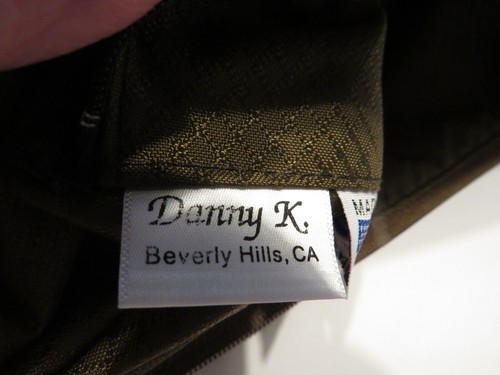 Bolso Bandolera Danny K Beverly Hills Bolso Tapiz Arte Hojas Verdes Cremallera EE. UU. - Imagen 8 de 13
