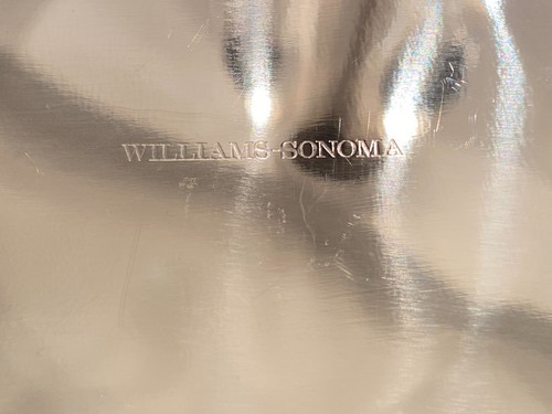 Williams Sonoma Hammered Champagne/Wine ICE BUCKET 8.25" Tall - Stainless Steel - Picture 10 of 10