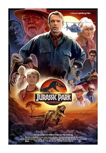 1993 Topps Jurassic Park Movie Base Cards #1-88 + Stickers You Pick Buy 2 Get 2! - Bild 1 von 5