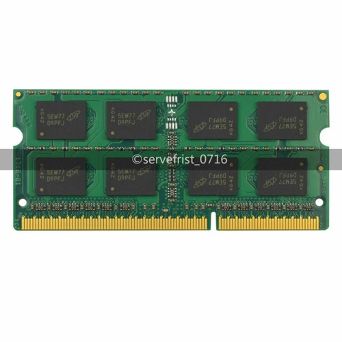 Crucial 8GB 2x 4GB DDR3-1333 MHz PC3-10600s 204pin Sodimm Laptop Memory Ram - Picture 2 of 5