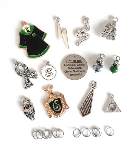 13 Charms Schwein Warzen Haus Zauberer Harry Buch/Film Charms Silber/Gold US-Verkäufer - Bild 37 von 47