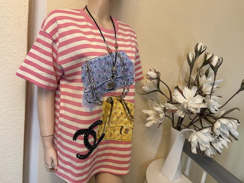 Traumhaft Rose Shirt Glitzer Neu Gr. One Size - Bild 4 von 15