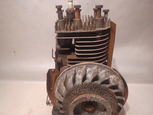 Vintage Lauson Tecumseh 2 1/2 HP Engine Dart Cycle Dartkart Aluminum Flywheel - Picture 3 of 21
