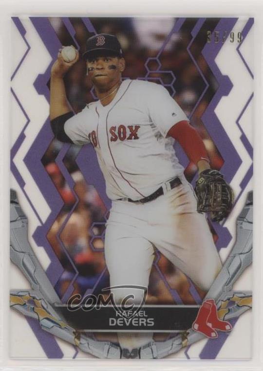 2019 Topps High Tek Purple /99 Rafael Devers #7