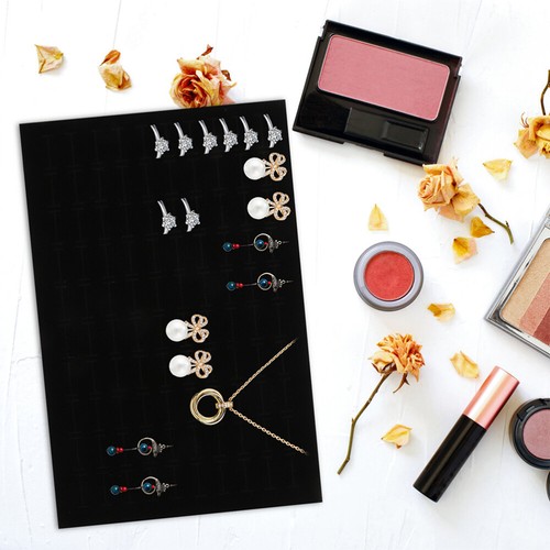 6 Teile Schmuckkästchen Pad Einsatz Display Ständer Reise Tablett - Bild 5 von 12