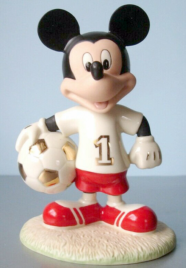 スポーツ選手 Mickey Lenox Disney Mickey Mouse Soccer Star #1 Holding Ball Sports