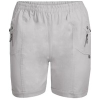 WOMENS LADIES SHORTS HALF ELASTICATED WAIST SUMMER CASUAL BEACH COTTON SHORTS