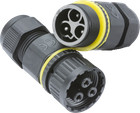 WEATHERPROOF PLUG & SOCKET CONNECTOR IP68 16A (3-POLE)